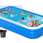 Inflatable Kids Swimming Pool - 260CM