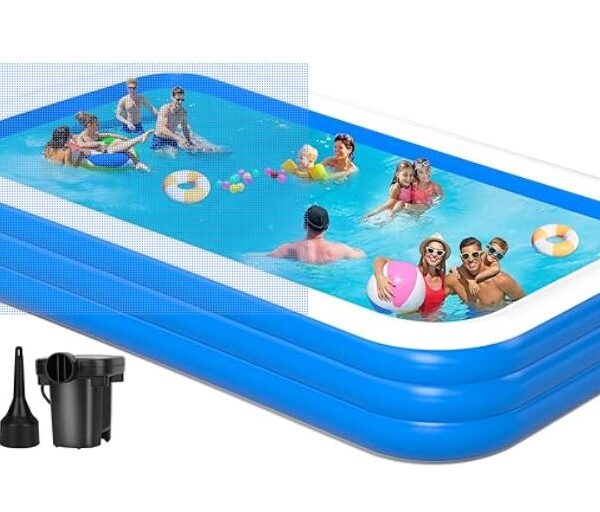 Inflatable Kids Swimming Pool - 260CM