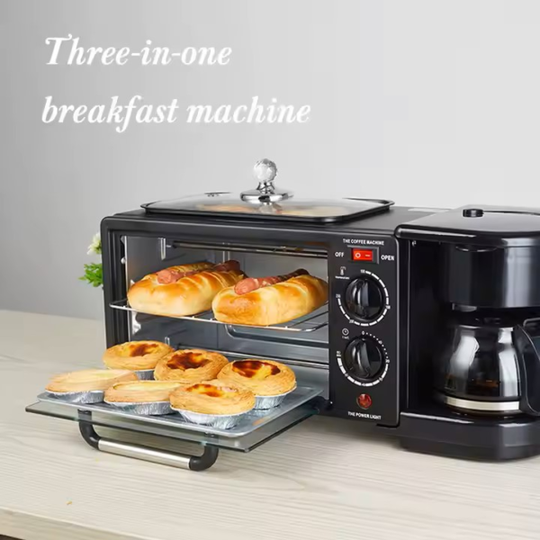 Silver Crest 3-in-1 Breakfast Set Maker